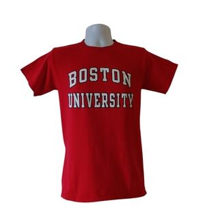 Champion Red Boston University Tee